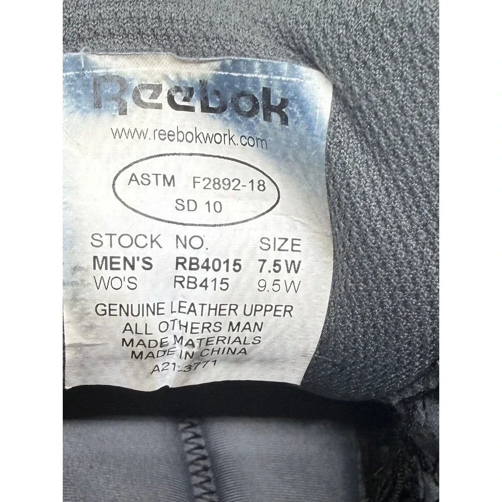 Reebok sublite safety